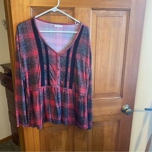 Maurice’s plaid top